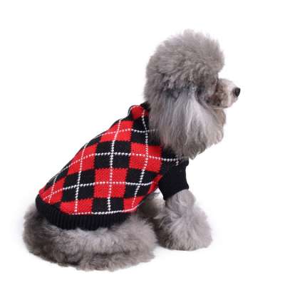 2020 Lovely Pet Dog Stylish Popular Modern Polyester Knitted dog sweaters